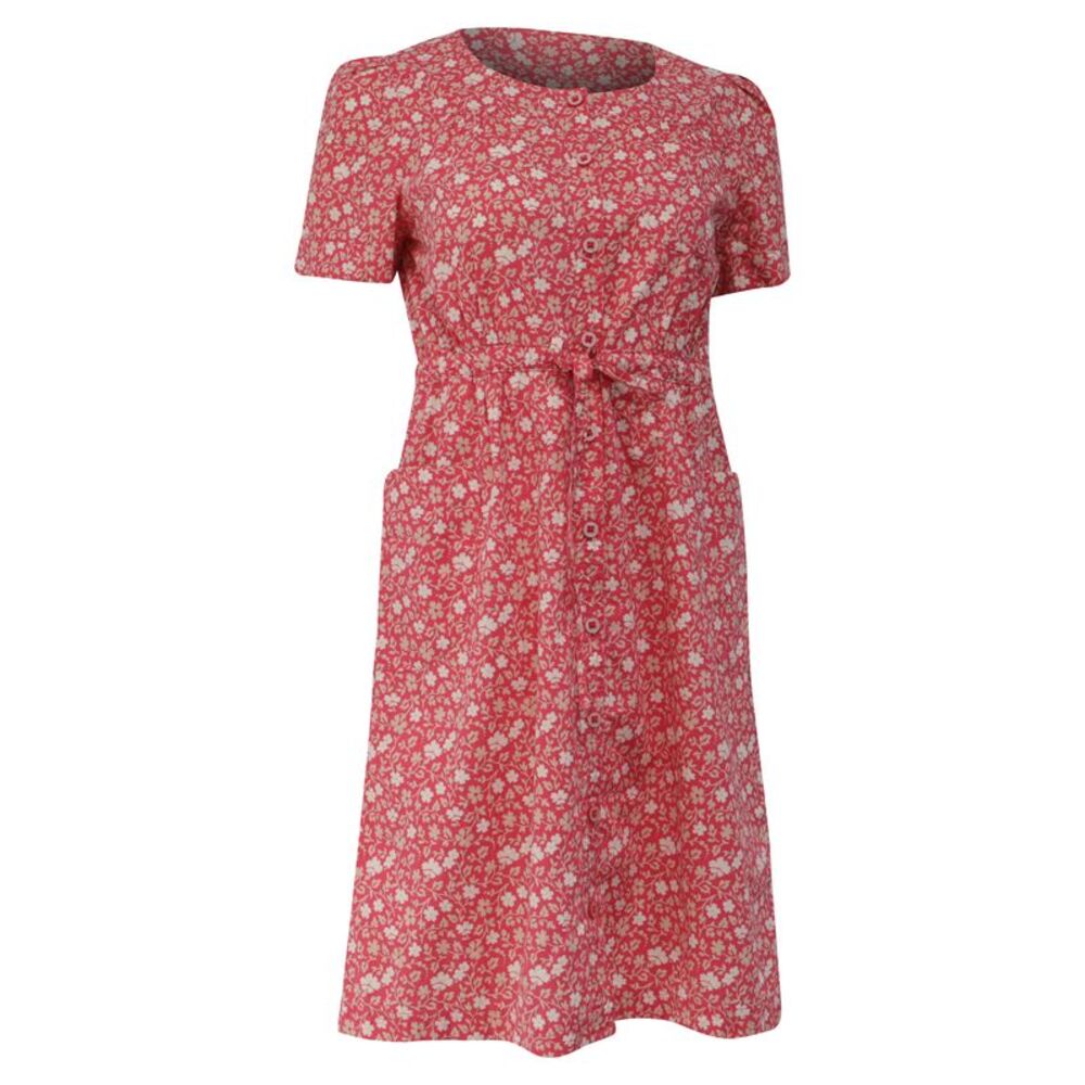 Marc by Marc Jacobs Floral Mini Dress in Pink Cotton